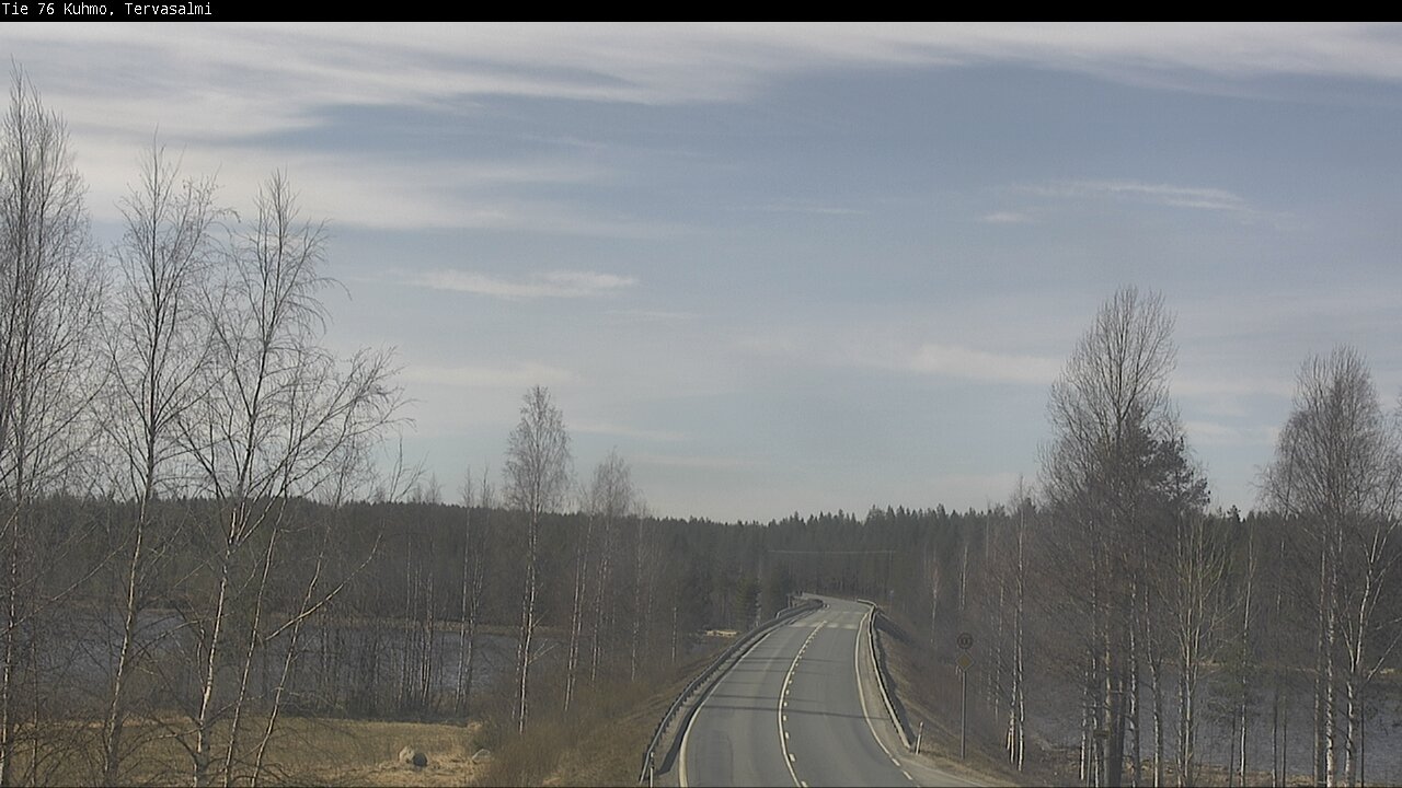 Kelikamerat Kuva Tie 76 Kuhmo, Tervasalmi, Kuhmo, Kainuu