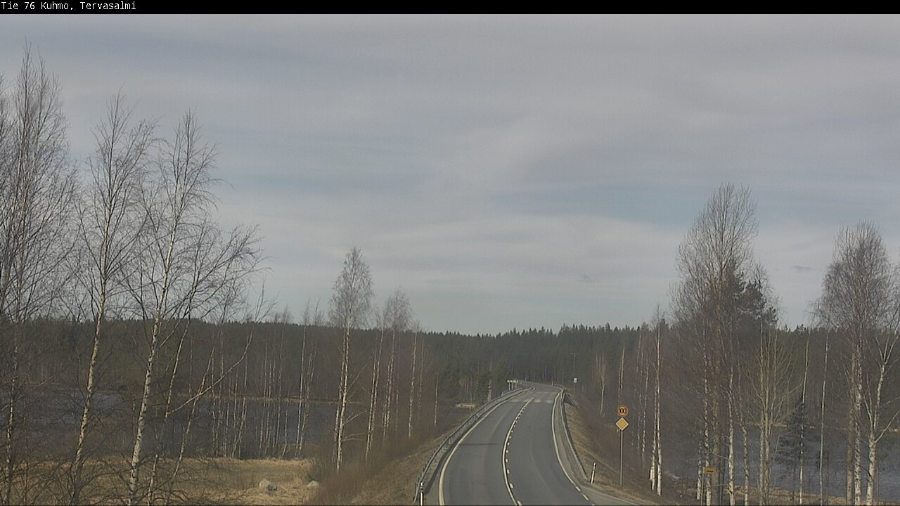 Kelikamerat Kuva Tie 76 Kuhmo, Tervasalmi, Kuhmo, Kainuu