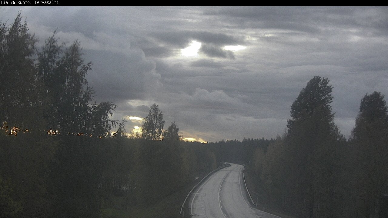 Kelikamerat Kuva Tie 76 Kuhmo, Tervasalmi, Kuhmo, Kainuu
