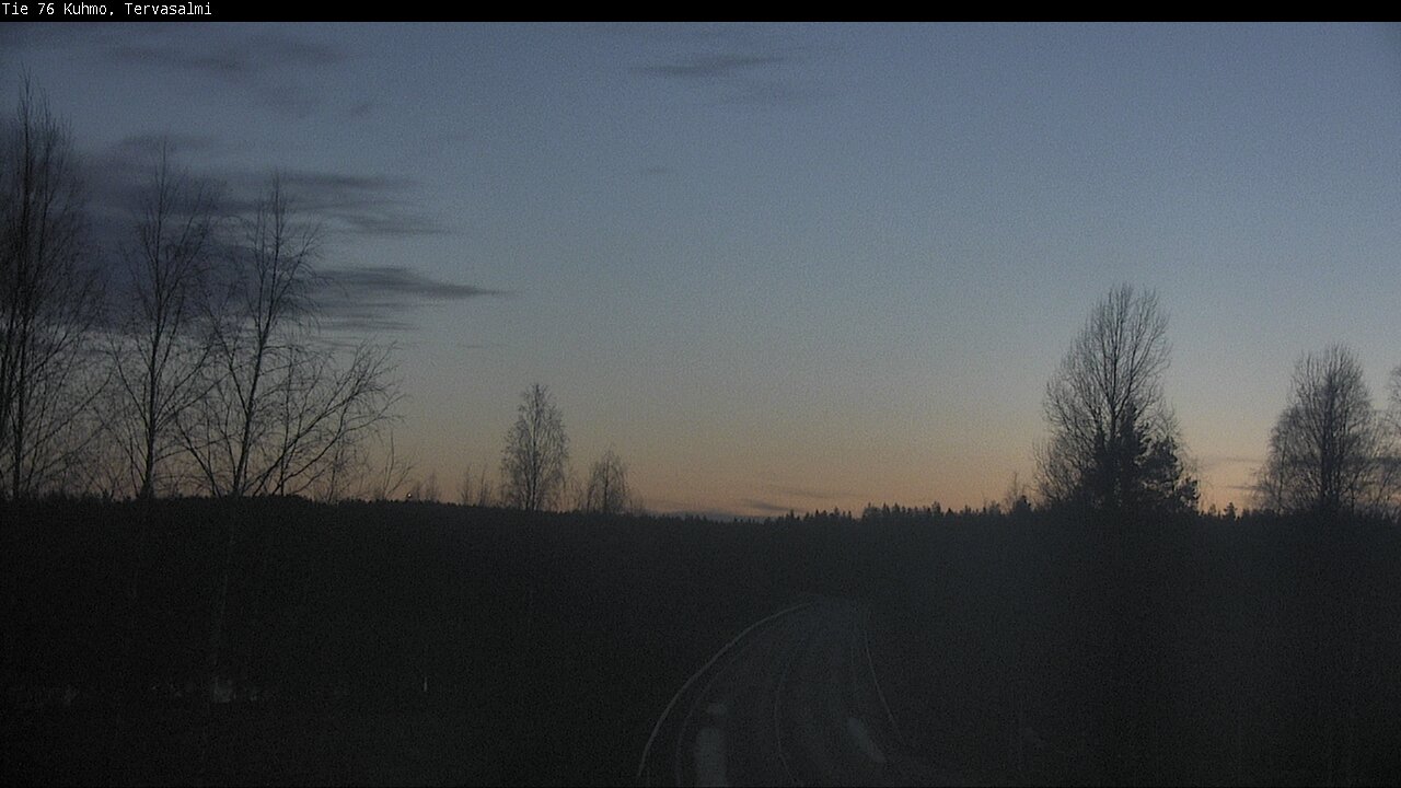Kelikamerat Kuva Tie 76 Kuhmo, Tervasalmi, Kuhmo, Kainuu
