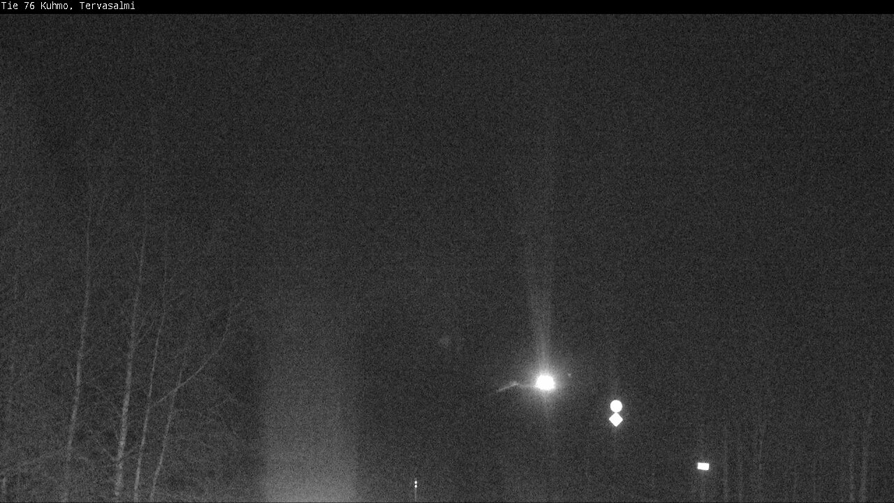 Weather Camera Image Road 76 Kuhmo, Tervasalmi, Kuhmo, Kainuu
