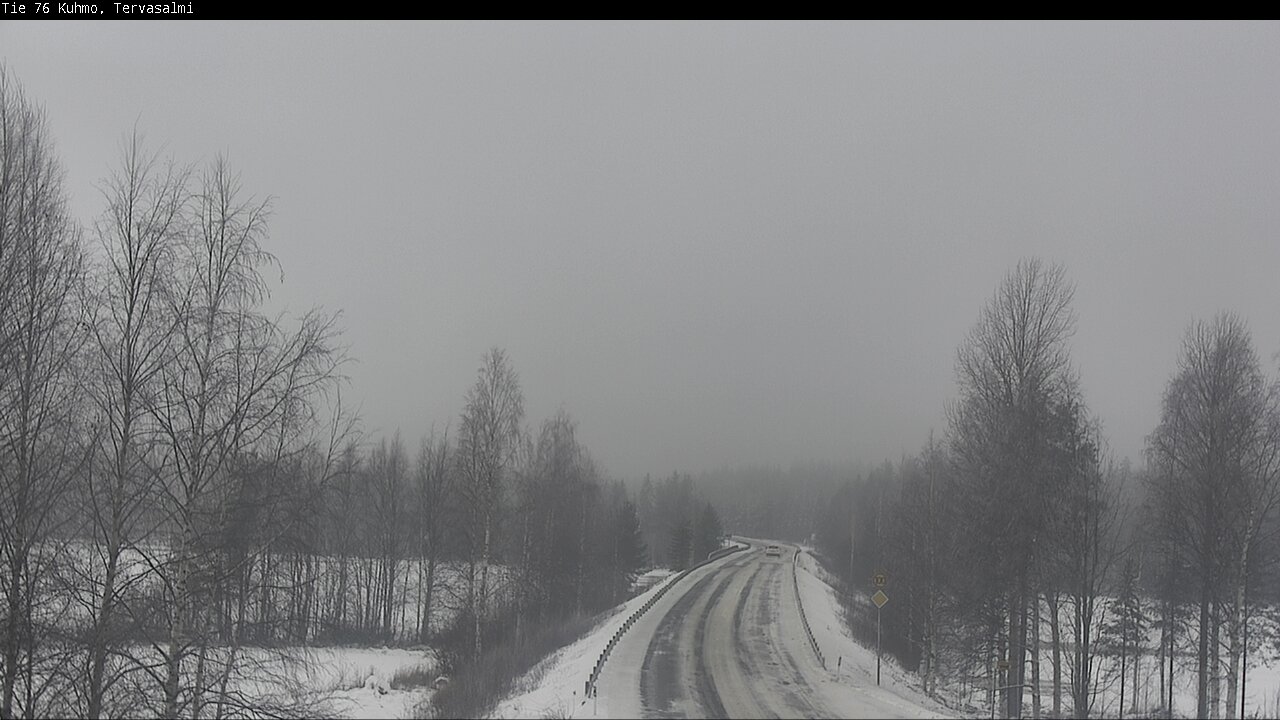 Weather Camera Image Road 76 Kuhmo, Tervasalmi, Kuhmo, Kainuu