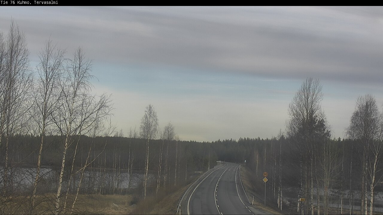 Kelikamerat Kuva Tie 76 Kuhmo, Tervasalmi, Kuhmo, Kainuu