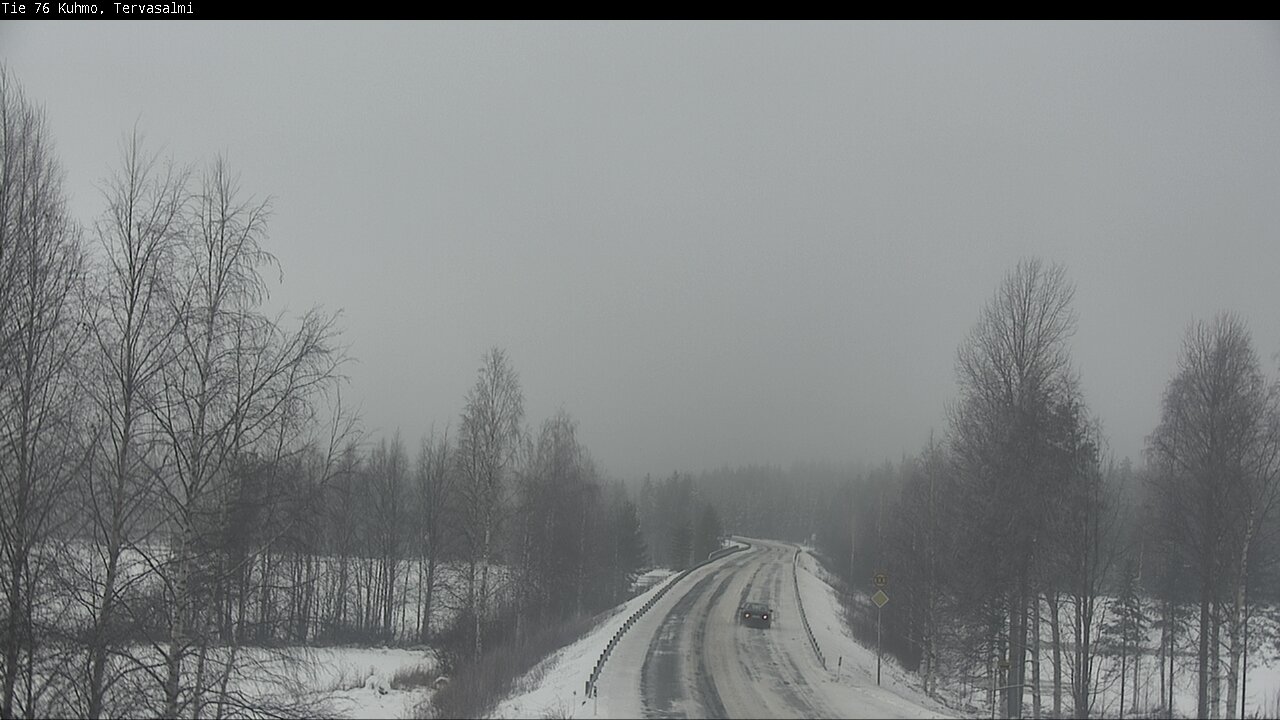 Weather Camera Image Road 76 Kuhmo, Tervasalmi, Kuhmo, Kainuu