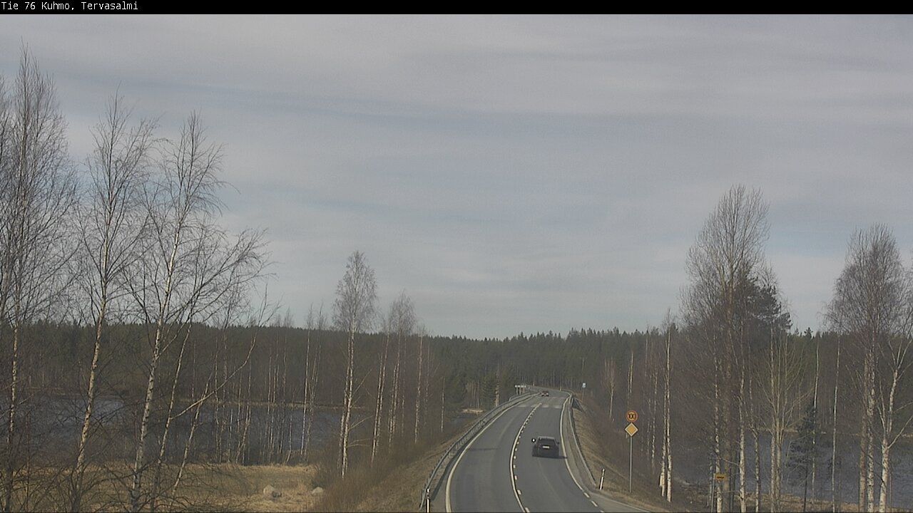 Kelikamerat Kuva Tie 76 Kuhmo, Tervasalmi, Kuhmo, Kainuu
