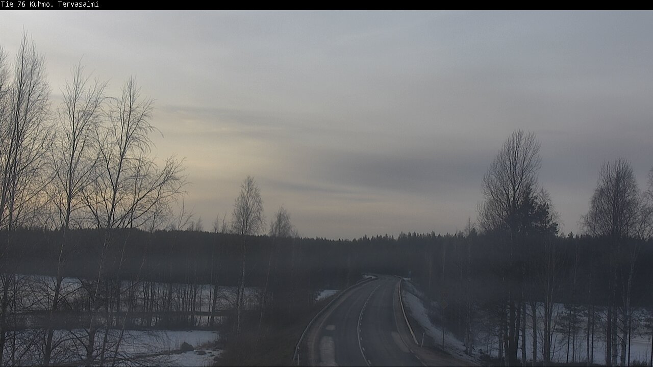 Kelikamerat Kuva Tie 76 Kuhmo, Tervasalmi, Kuhmo, Kainuu