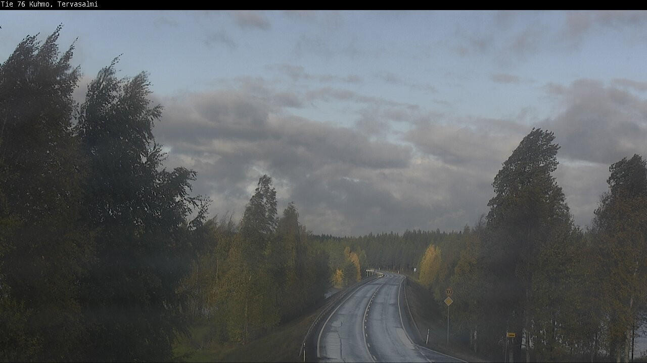 Weather Camera Image Road 76 Kuhmo, Tervasalmi, Kuhmo, Kainuu