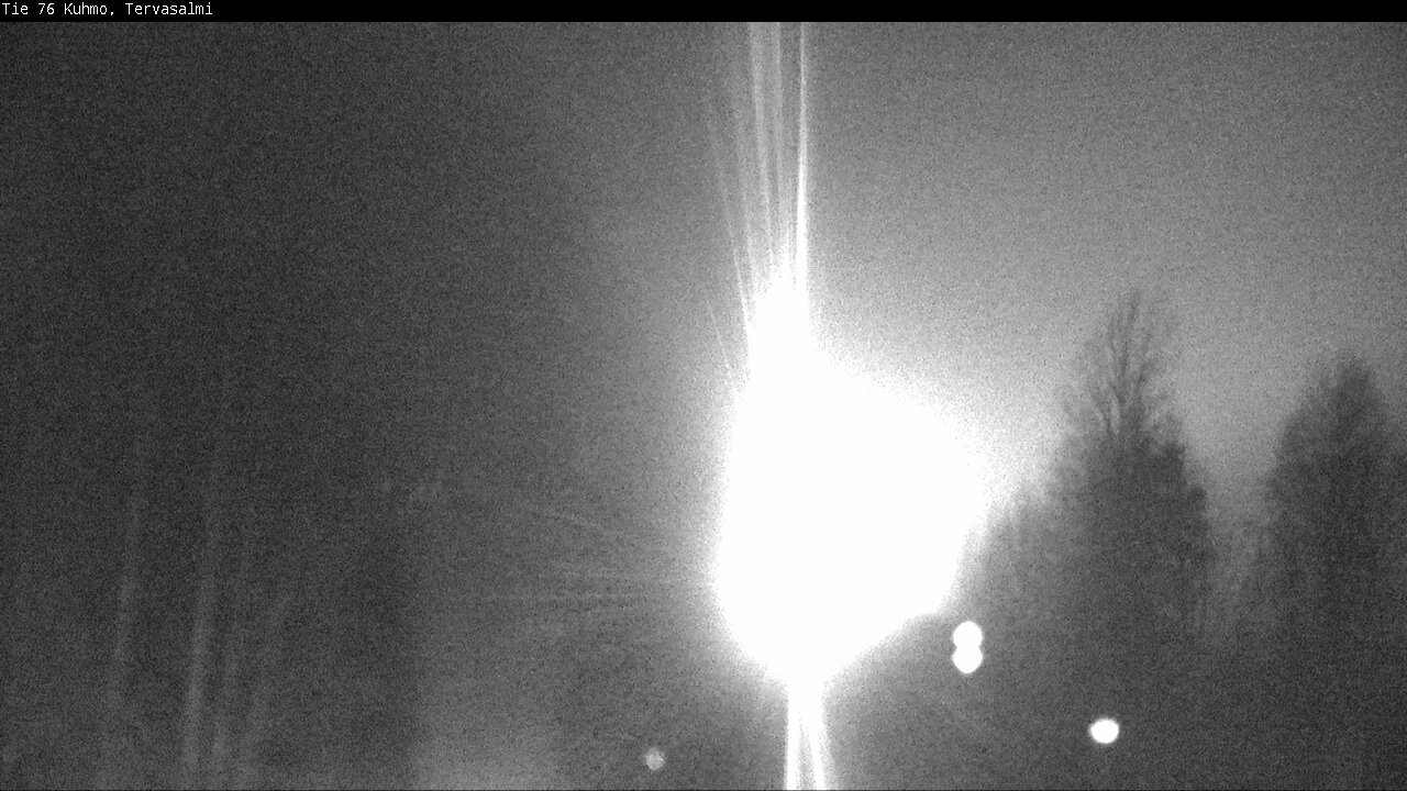 Weather Camera Image Road 76 Kuhmo, Tervasalmi, Kuhmo, Kainuu