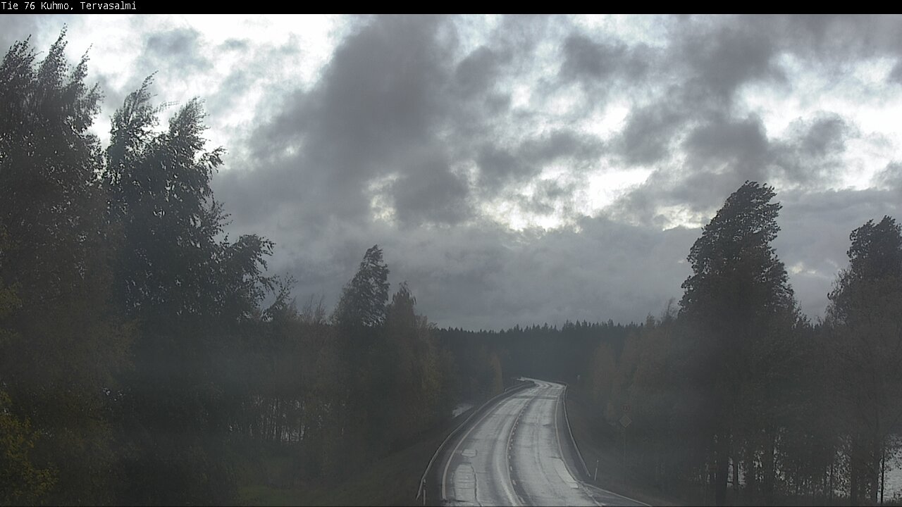 Weather Camera Image Road 76 Kuhmo, Tervasalmi, Kuhmo, Kainuu