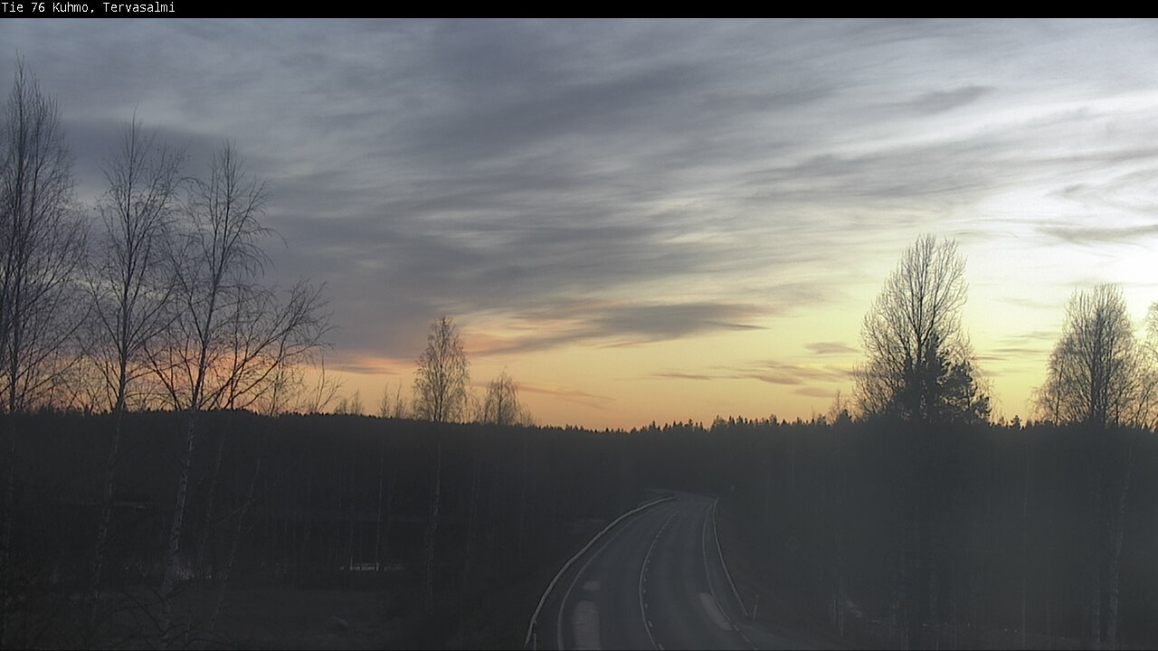 Kelikamerat Kuva Tie 76 Kuhmo, Tervasalmi, Kuhmo, Kainuu