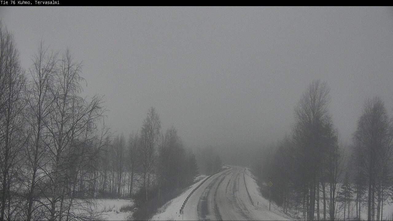 Weather Camera Image Road 76 Kuhmo, Tervasalmi, Kuhmo, Kainuu