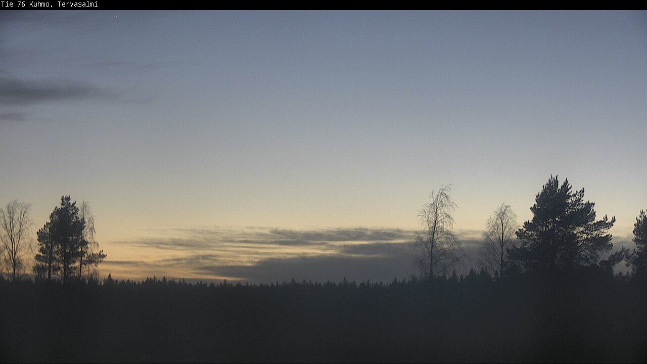 Kelikamerat Kuva Tie 76 Kuhmo, Tervasalmi, Kuhmo, Kainuu