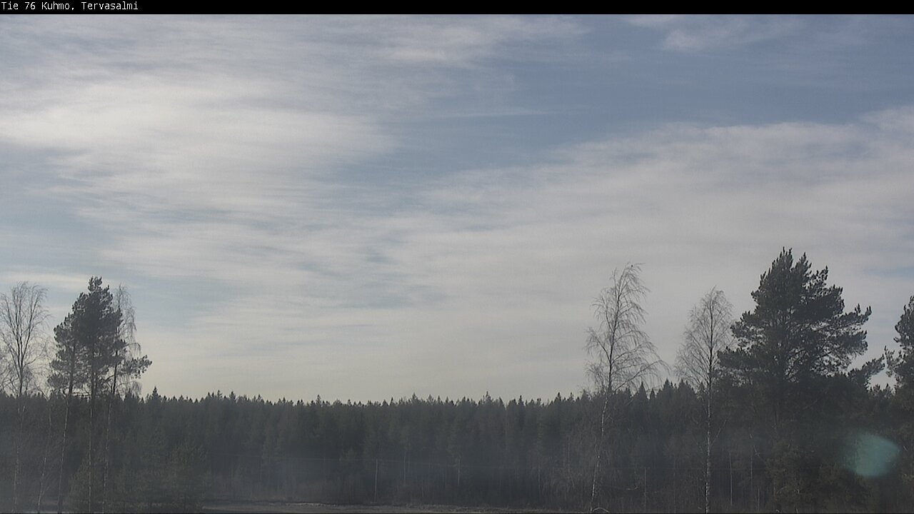 Kelikamerat Kuva Tie 76 Kuhmo, Tervasalmi, Kuhmo, Kainuu