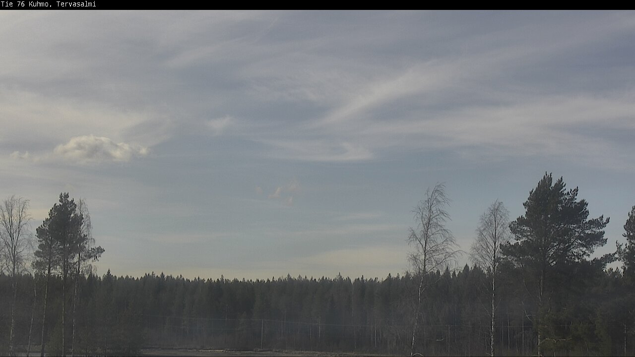 Kelikamerat Kuva Tie 76 Kuhmo, Tervasalmi, Kuhmo, Kainuu