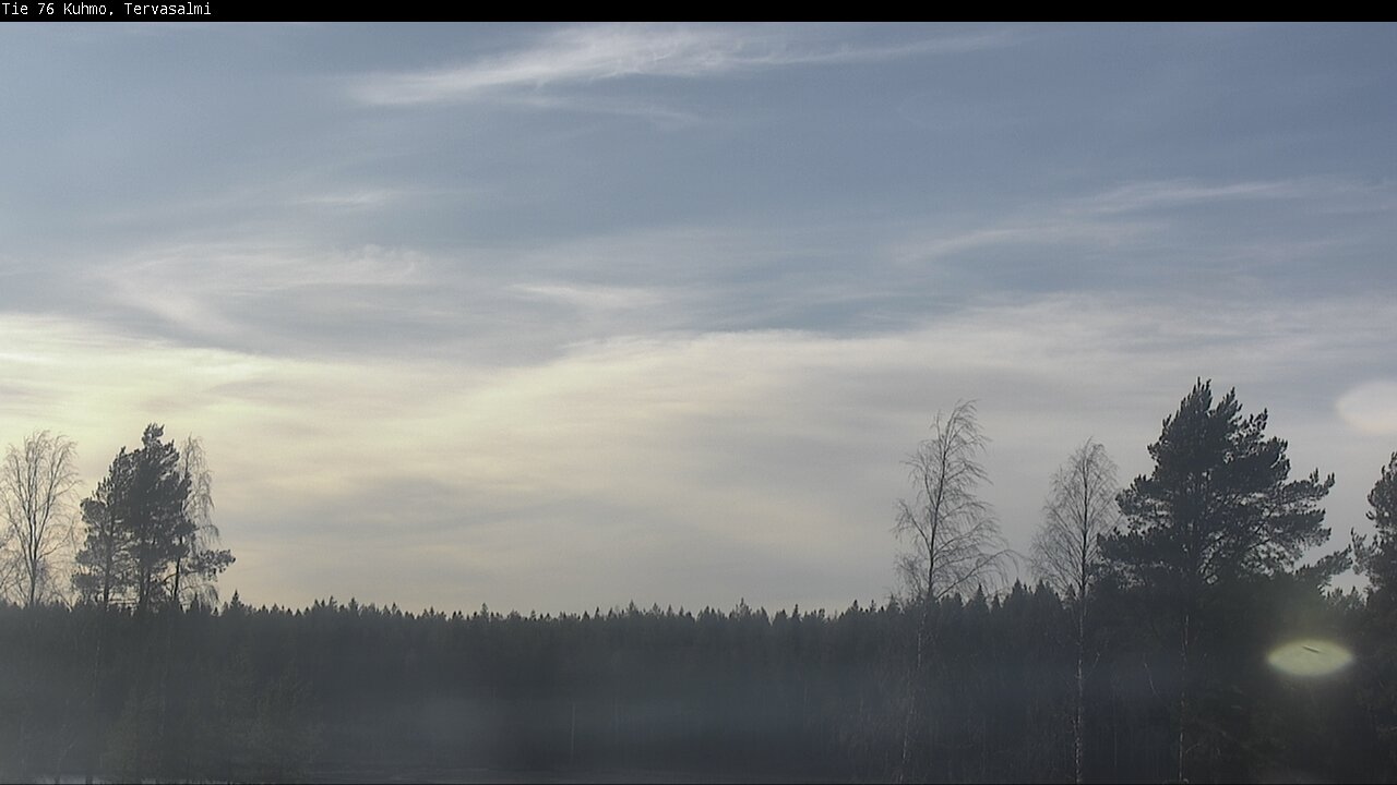 Kelikamerat Kuva Tie 76 Kuhmo, Tervasalmi, Kuhmo, Kainuu