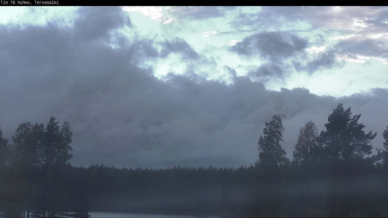 Weather Camera Image Road 76 Kuhmo, Tervasalmi, Kuhmo, Kainuu