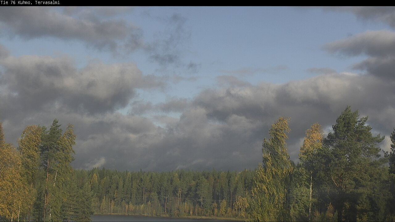 Weather Camera Image Road 76 Kuhmo, Tervasalmi, Kuhmo, Kainuu