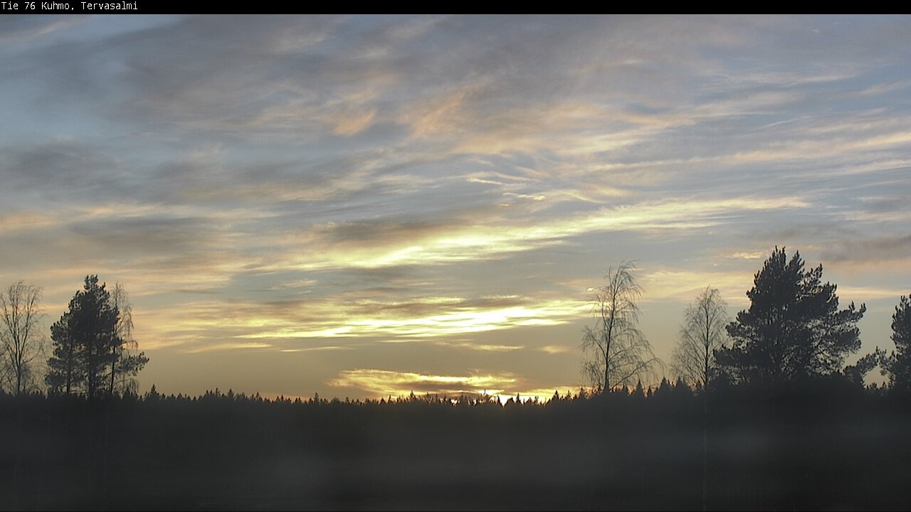 Kelikamerat Kuva Tie 76 Kuhmo, Tervasalmi, Kuhmo, Kainuu