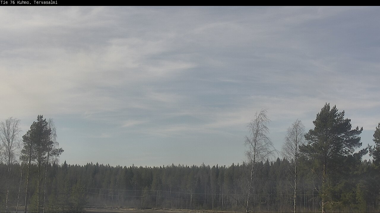 Kelikamerat Kuva Tie 76 Kuhmo, Tervasalmi, Kuhmo, Kainuu