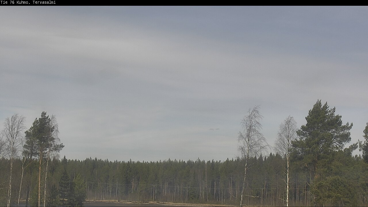 Kelikamerat Kuva Tie 76 Kuhmo, Tervasalmi, Kuhmo, Kainuu