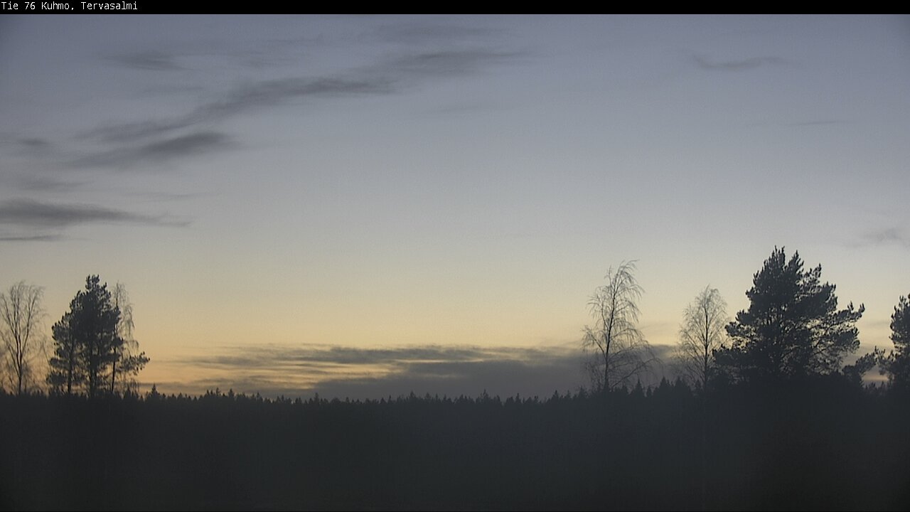 Kelikamerat Kuva Tie 76 Kuhmo, Tervasalmi, Kuhmo, Kainuu