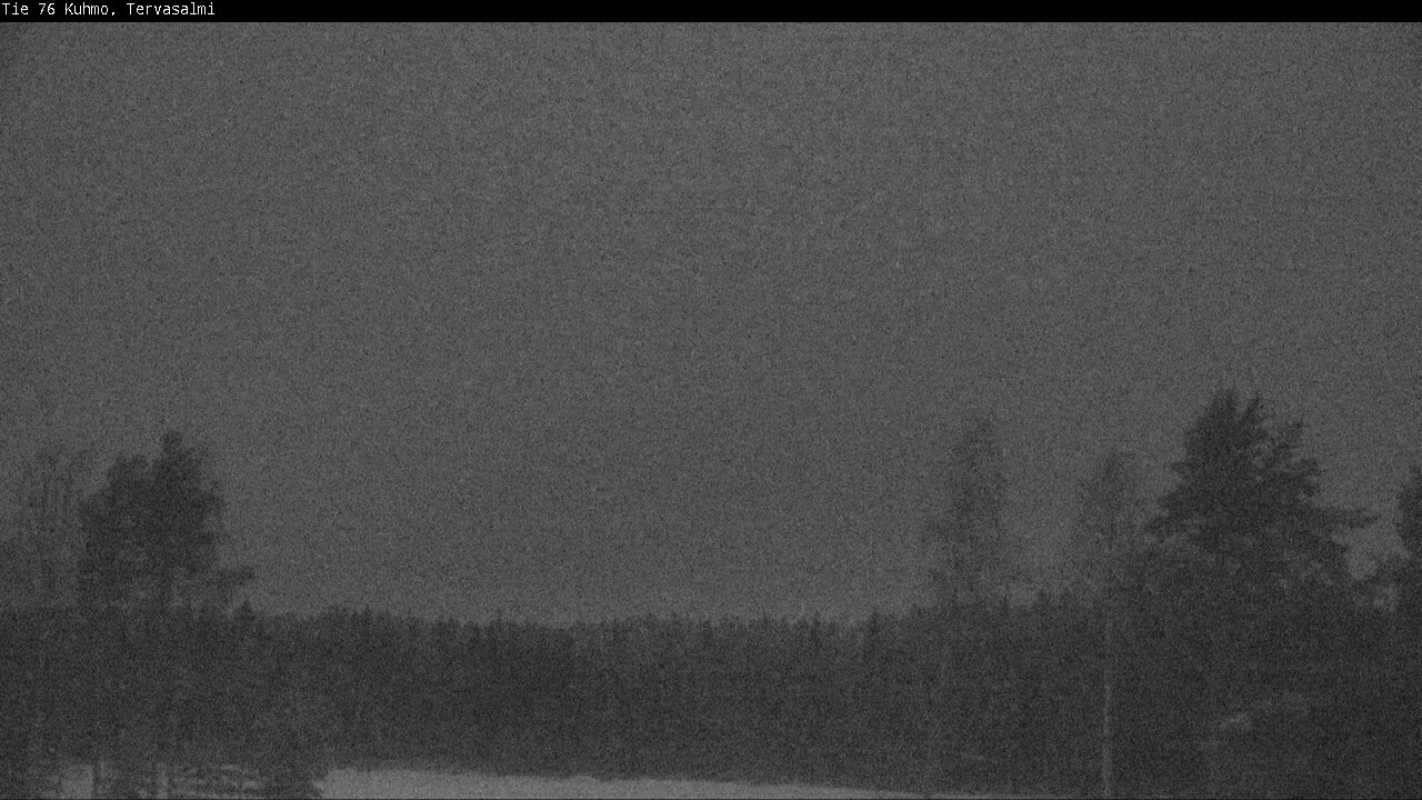 Weather Camera Image Road 76 Kuhmo, Tervasalmi, Kuhmo, Kainuu