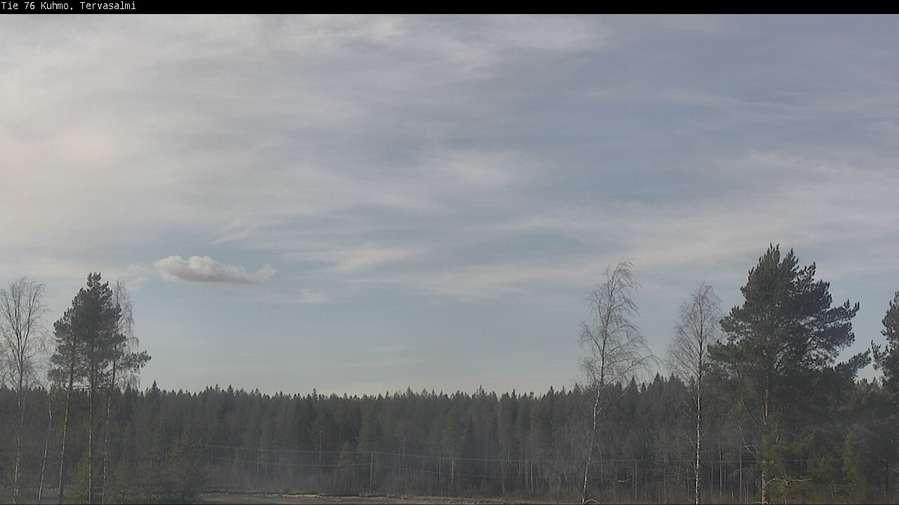 Kelikamerat Kuva Tie 76 Kuhmo, Tervasalmi, Kuhmo, Kainuu
