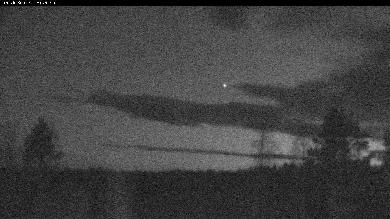 Weather Camera Image Väg 76 Kuhmo, Tervasalmi, Kuhmo, Kainuu