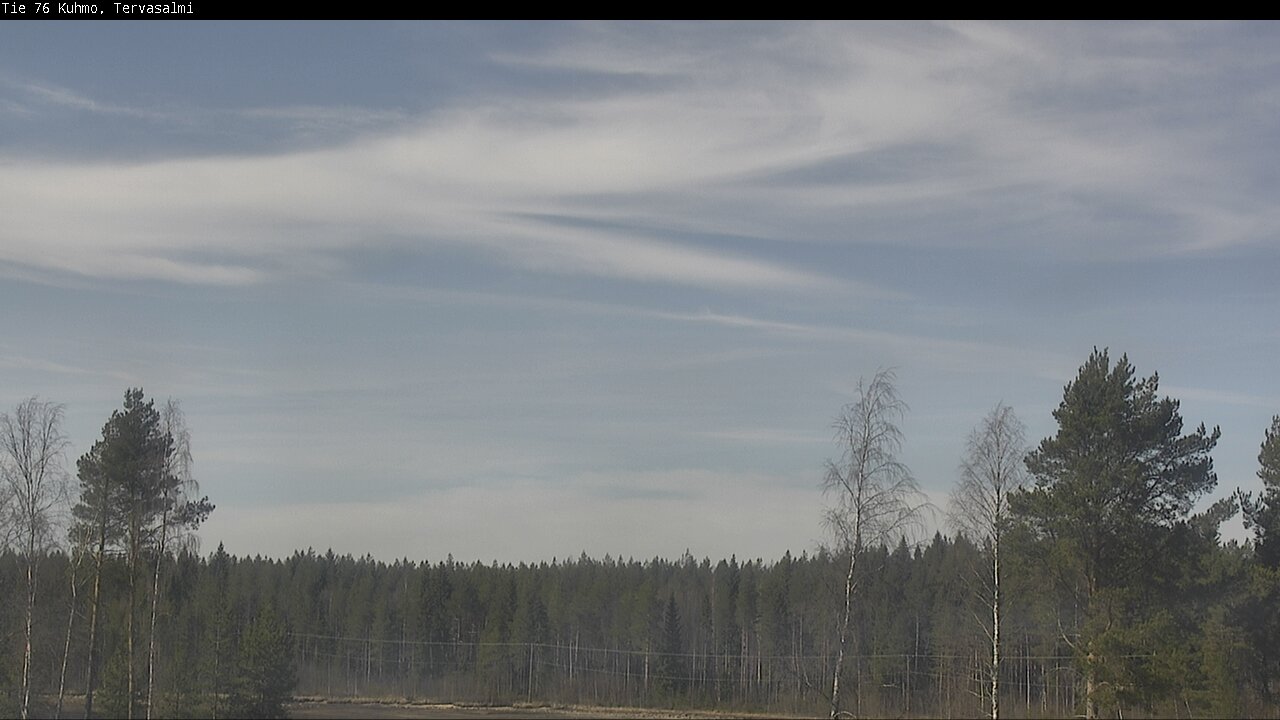 Kelikamerat Kuva Tie 76 Kuhmo, Tervasalmi, Kuhmo, Kainuu