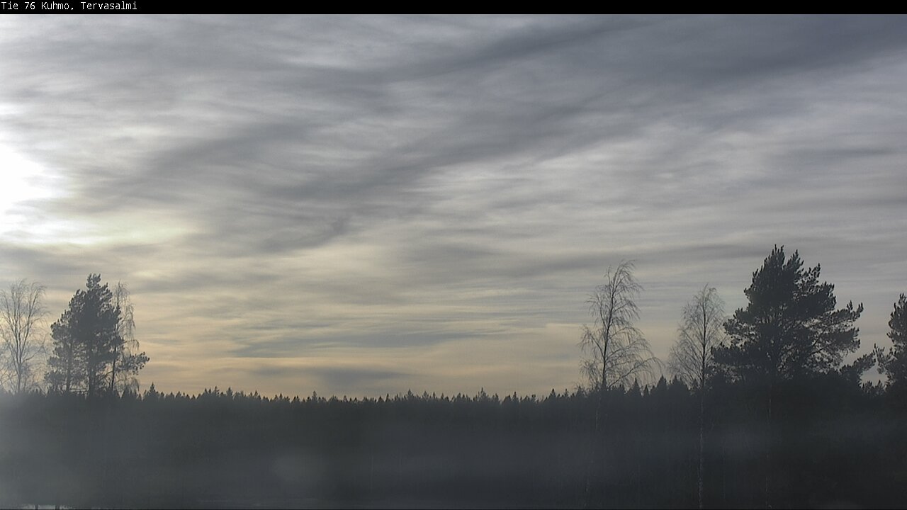 Kelikamerat Kuva Tie 76 Kuhmo, Tervasalmi, Kuhmo, Kainuu