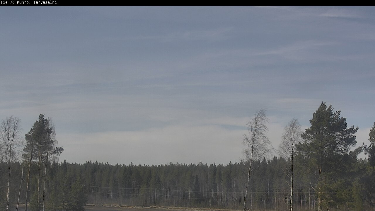 Kelikamerat Kuva Tie 76 Kuhmo, Tervasalmi, Kuhmo, Kainuu