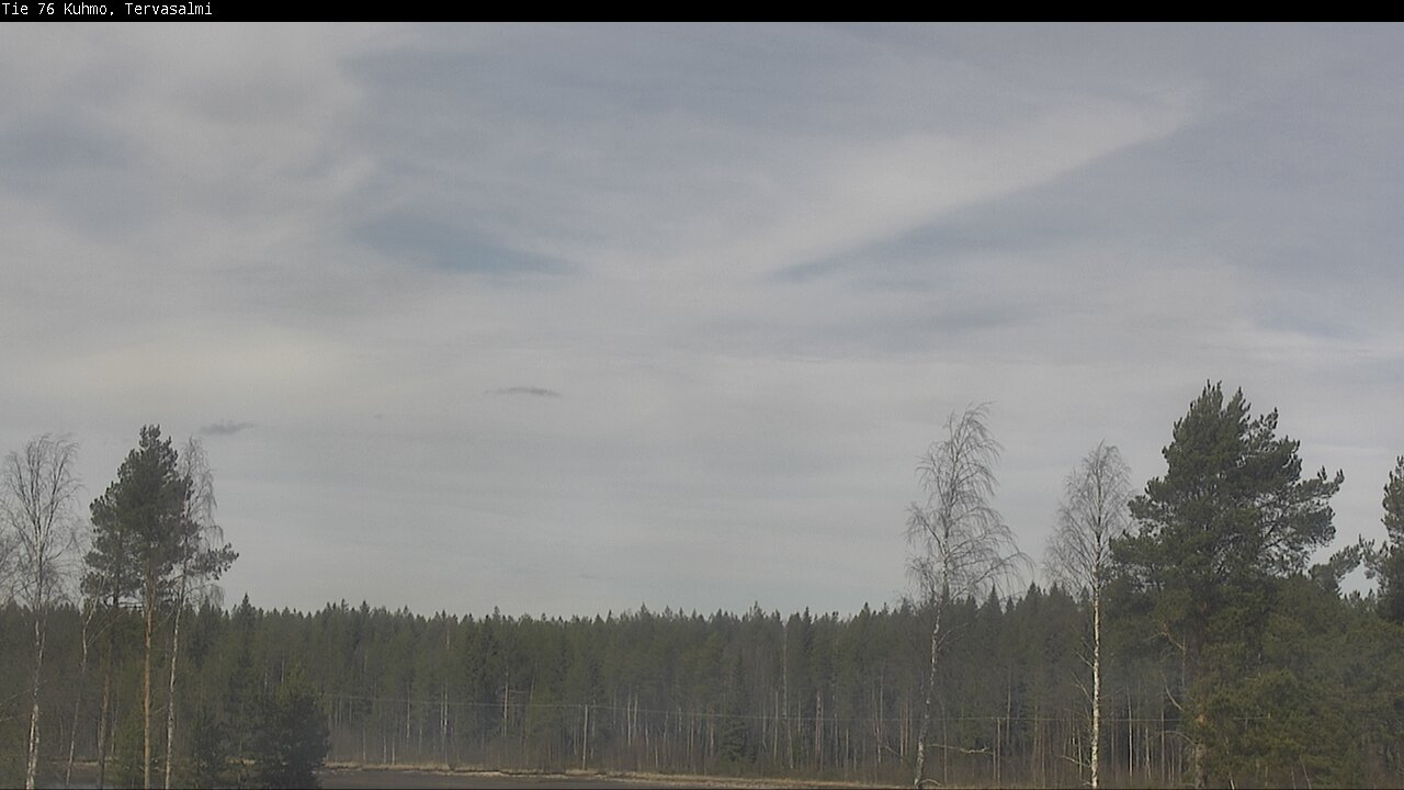 Kelikamerat Kuva Tie 76 Kuhmo, Tervasalmi, Kuhmo, Kainuu
