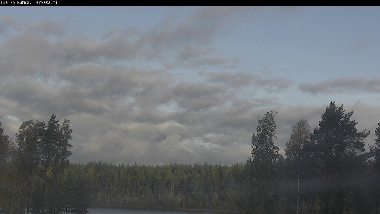 Weather Camera Image Road 76 Kuhmo, Tervasalmi, Kuhmo, Kainuu