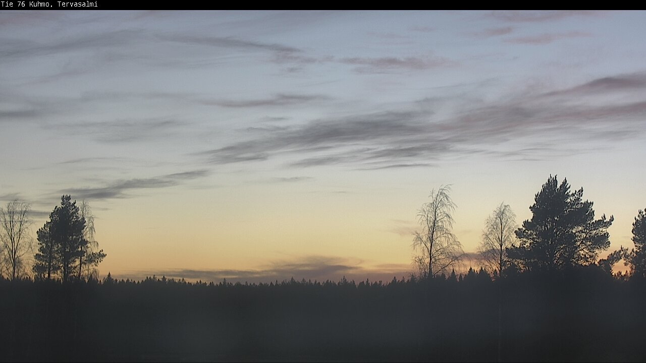 Kelikamerat Kuva Tie 76 Kuhmo, Tervasalmi, Kuhmo, Kainuu