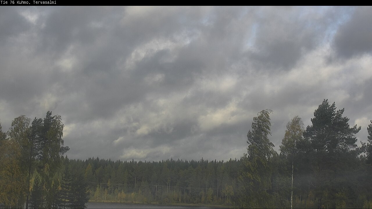 Weather Camera Image Road 76 Kuhmo, Tervasalmi, Kuhmo, Kainuu