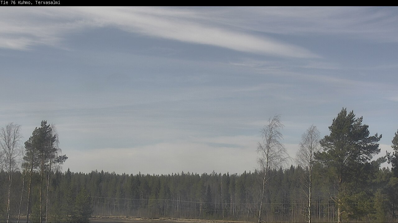 Kelikamerat Kuva Tie 76 Kuhmo, Tervasalmi, Kuhmo, Kainuu