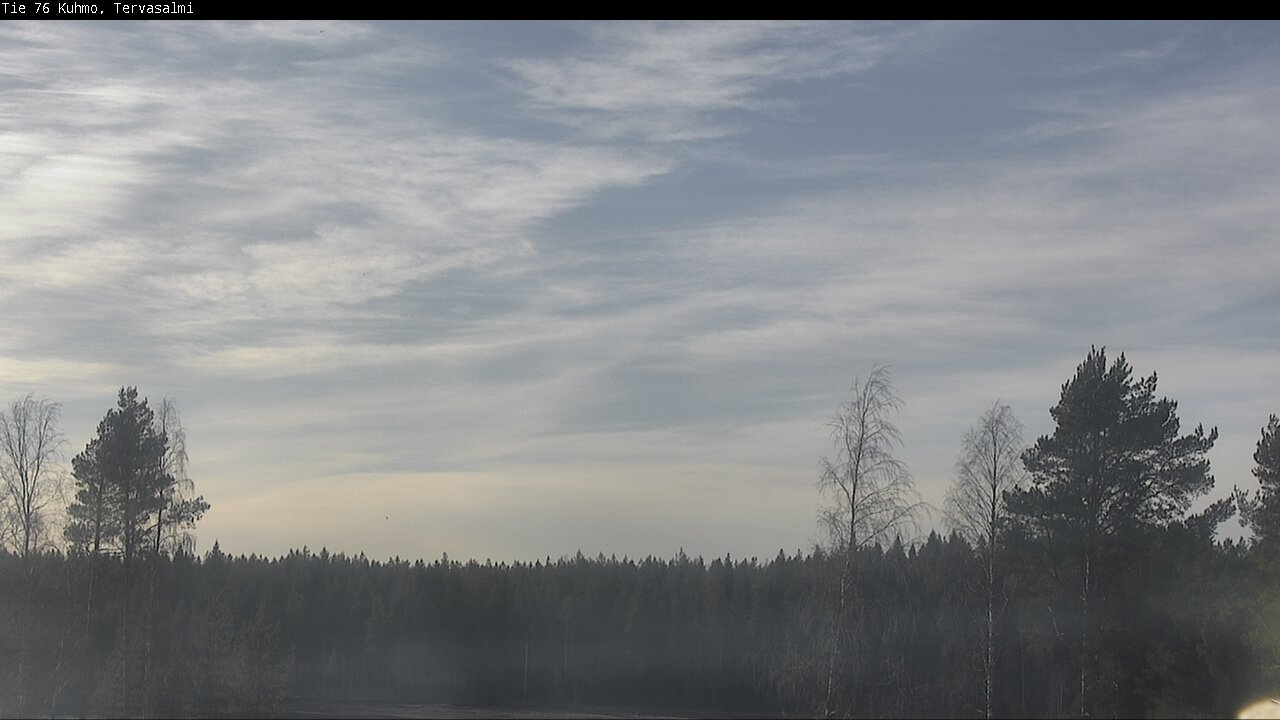 Kelikamerat Kuva Tie 76 Kuhmo, Tervasalmi, Kuhmo, Kainuu