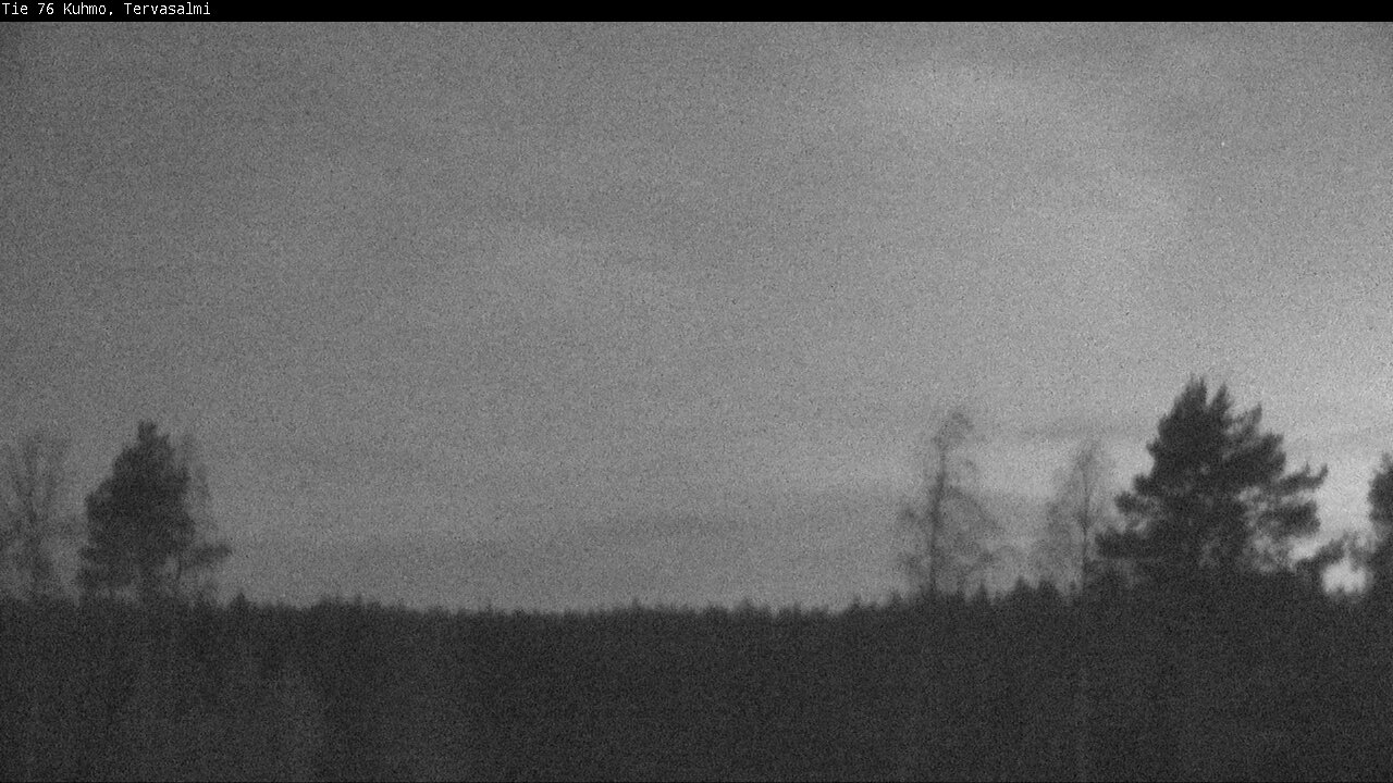 Weather Camera Image Road 76 Kuhmo, Tervasalmi, Kuhmo, Kainuu
