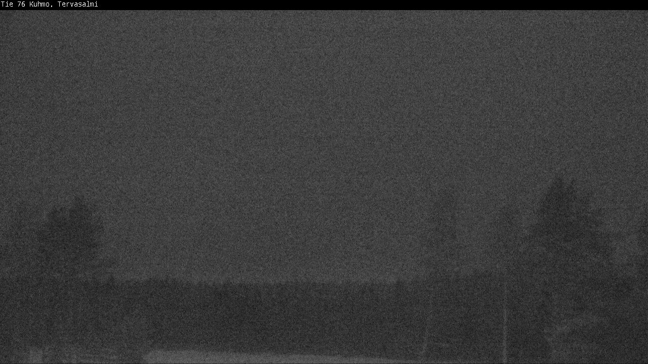 Weather Camera Image Road 76 Kuhmo, Tervasalmi, Kuhmo, Kainuu