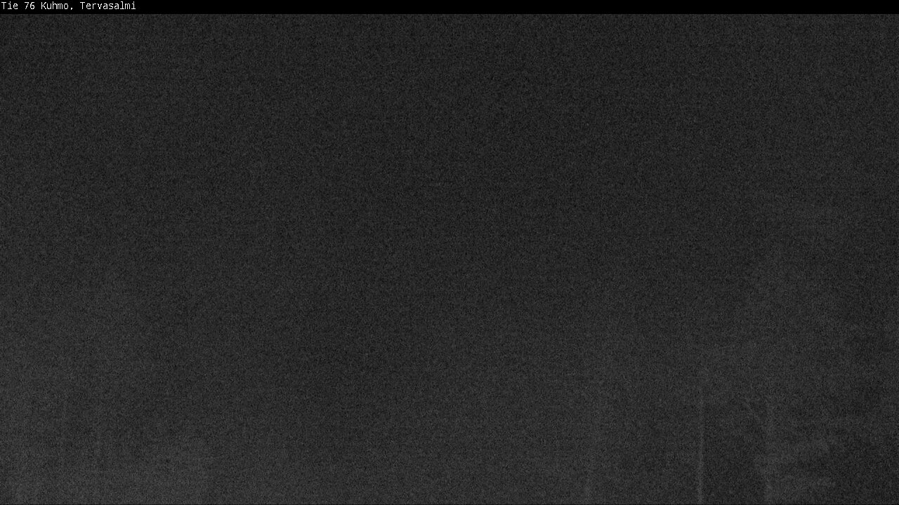 Weather Camera Image Road 76 Kuhmo, Tervasalmi, Kuhmo, Kainuu