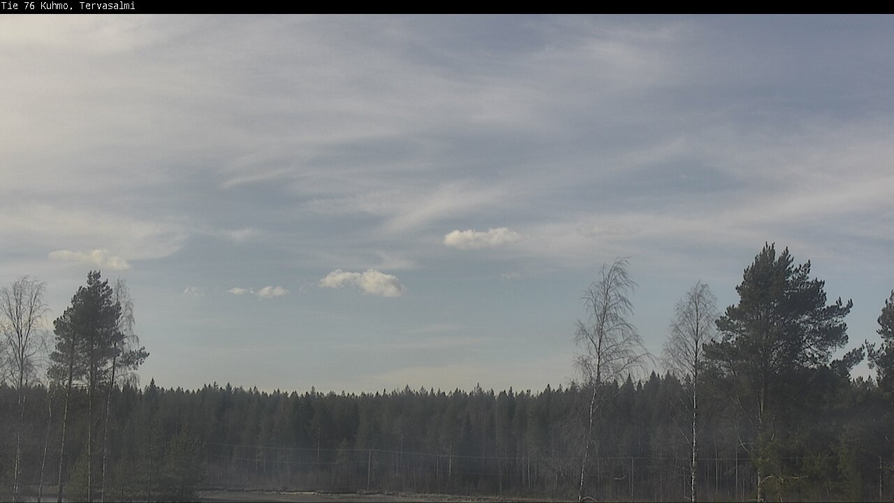Kelikamerat Kuva Tie 76 Kuhmo, Tervasalmi, Kuhmo, Kainuu