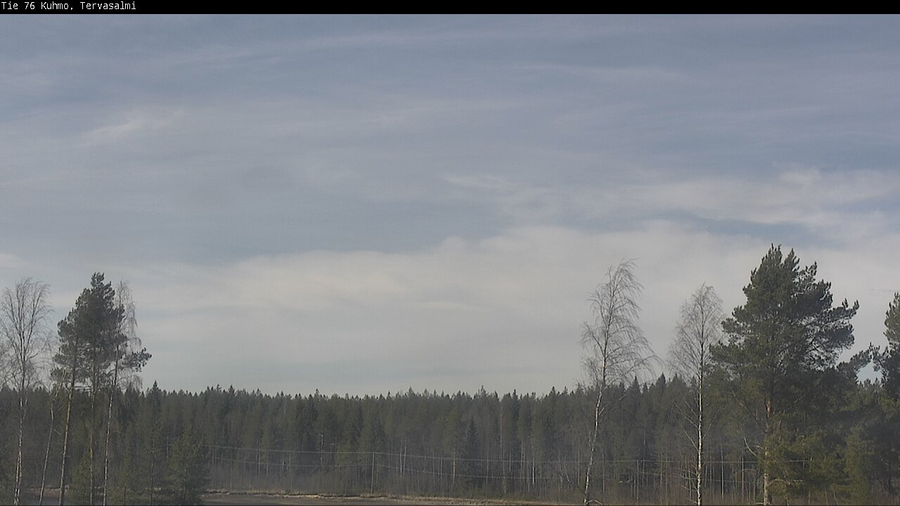 Kelikamerat Kuva Tie 76 Kuhmo, Tervasalmi, Kuhmo, Kainuu