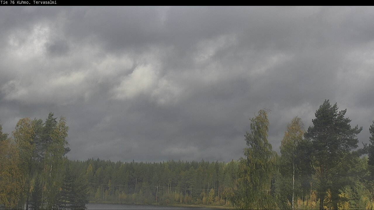 Weather Camera Image Road 76 Kuhmo, Tervasalmi, Kuhmo, Kainuu