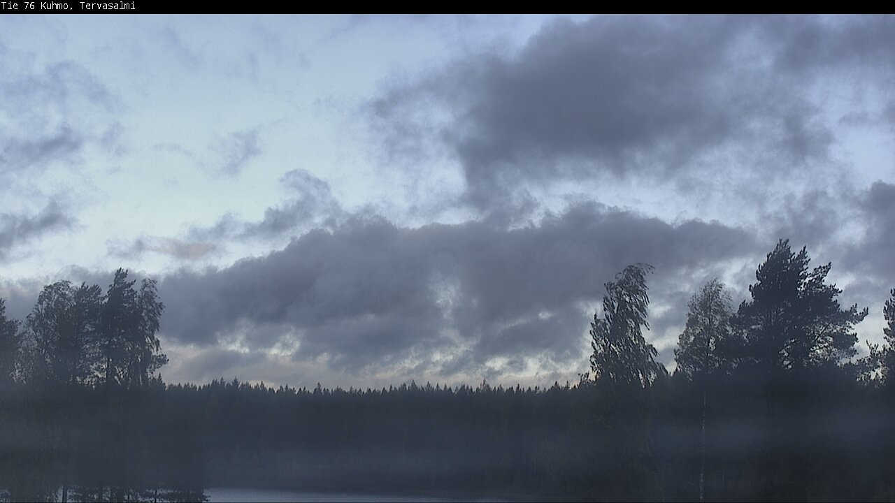 Weather Camera Image Road 76 Kuhmo, Tervasalmi, Kuhmo, Kainuu