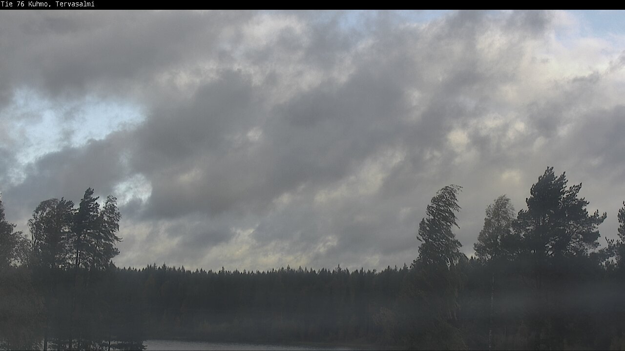 Weather Camera Image Road 76 Kuhmo, Tervasalmi, Kuhmo, Kainuu