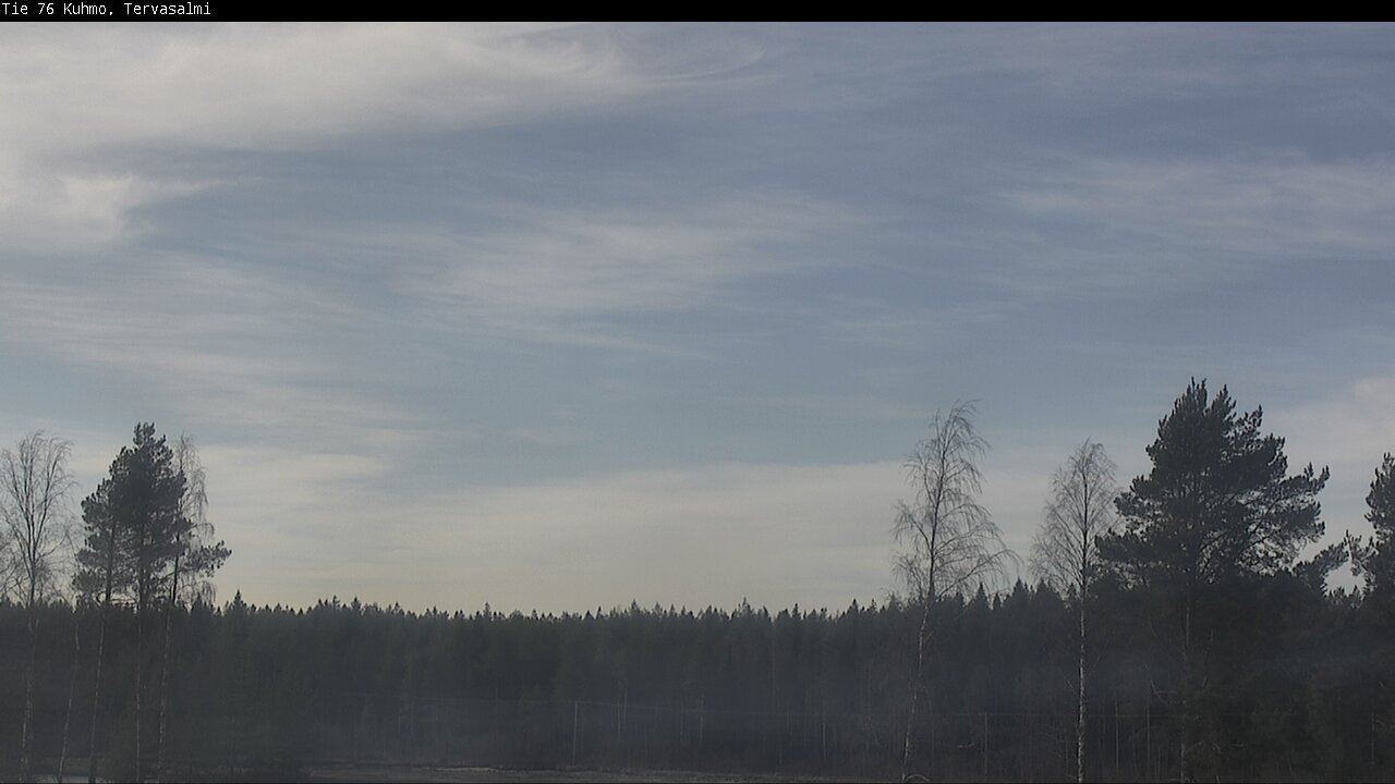 Kelikamerat Kuva Tie 76 Kuhmo, Tervasalmi, Kuhmo, Kainuu