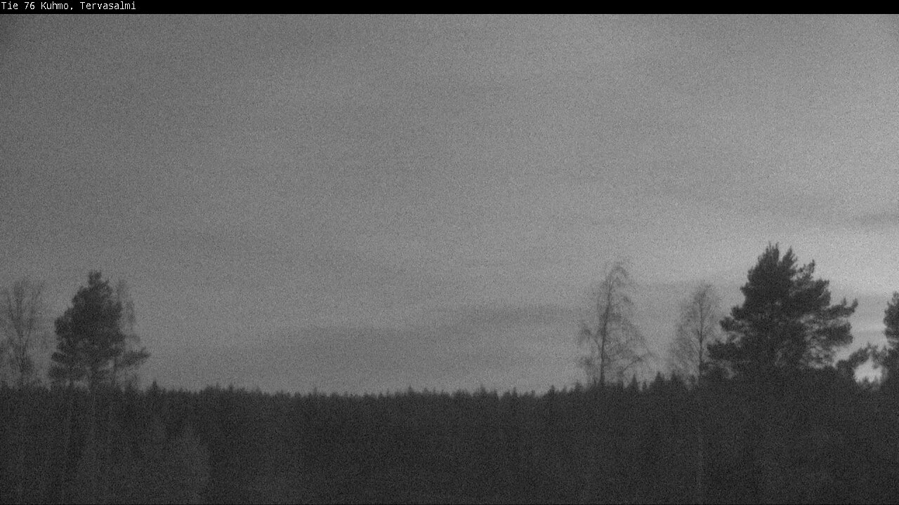 Weather Camera Image Road 76 Kuhmo, Tervasalmi, Kuhmo, Kainuu