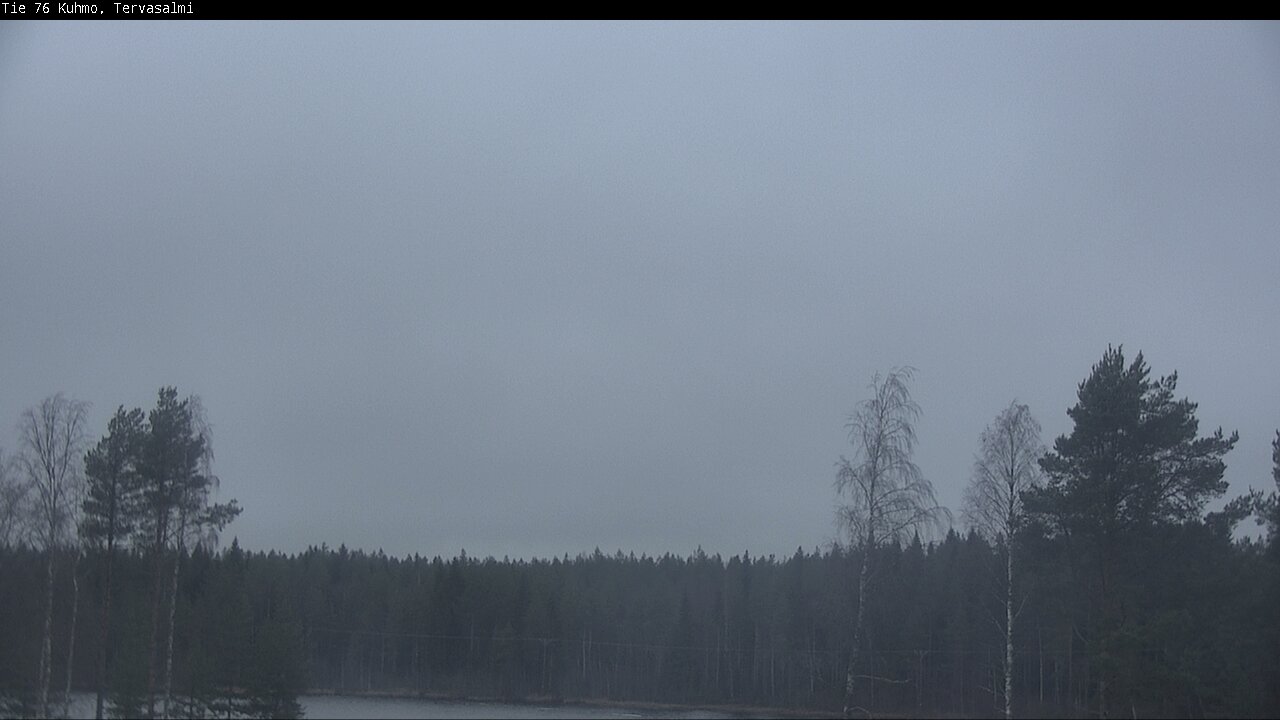 Weather Camera Image Road 76 Kuhmo, Tervasalmi, Kuhmo, Kainuu
