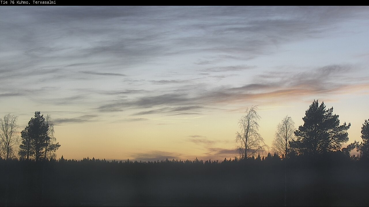 Kelikamerat Kuva Tie 76 Kuhmo, Tervasalmi, Kuhmo, Kainuu