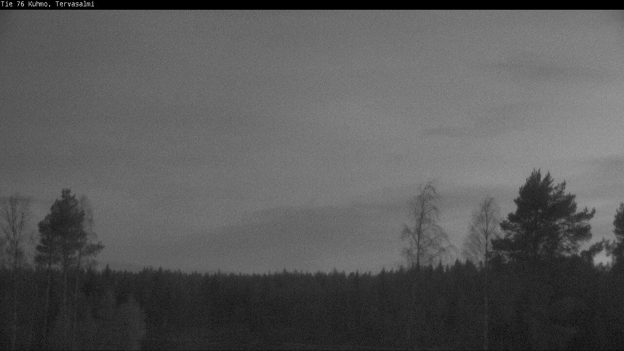 Weather Camera Image Road 76 Kuhmo, Tervasalmi, Kuhmo, Kainuu